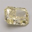 3.02 Ct. Fancy Yellow Radiant Lab Grown Diamond