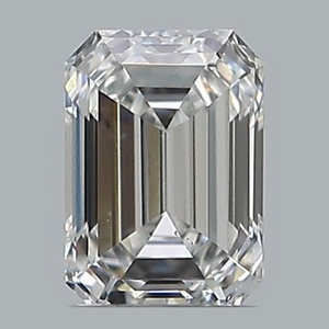 Emerald diamond — real photo