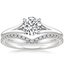Platinum Reverie Ring with Flair Diamond Ring (1/6 ct. tw.)