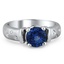 Modern Sapphire Vintage Ring