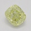 1.01 Ct. Fancy Yellow Cushion Diamond