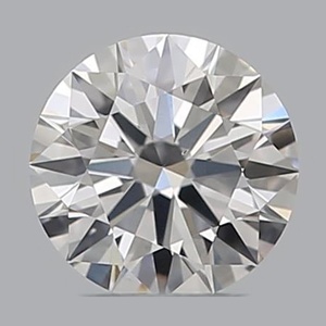 Round diamond — real photo