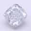 2.82 Ct. Faint  Blue Cushion Lab Grown Diamond