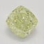 1.22 Ct. Fancy Light Yellow Cushion Diamond