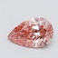 2.01 Ct. Fancy Intense Pink Pear Lab Grown Diamond