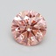 1.77 Ct. Fancy Intense Pink Round Lab Grown Diamond