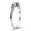 The Yan Ring, smalltop view on a hand