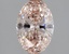 1.53 Ct. Fancy Intense Pink Oval Lab Grown Diamond