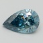 2.24 Ct. Fancy Vivid Blue Pear Lab Grown Diamond