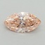 0.70 Ct. Fancy Vivid Pink Marquise Lab Grown Diamond
