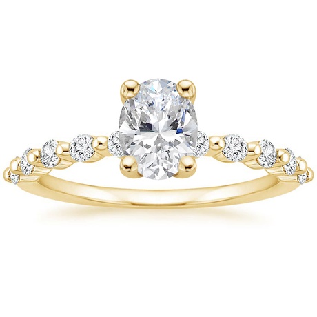 18K Yellow Gold Marseille Diamond Bridal Set (1/2 ct. tw.)