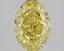 2.09 Ct. Fancy Vivid Yellow Yellow Oval Lab Grown Diamond