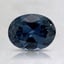 7.6x5.8mm Unheated Blue Oval Australian Sapphire