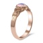 The Cleora Ring, smalltop view on a hand