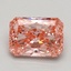 1.62 Ct. Fancy Vivid Pink Radiant Lab Grown Diamond