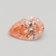 0.70 Ct. Fancy Intense Pink Pear Lab Grown Diamond
