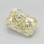 1.13 Ct. Fancy Yellow Radiant Lab Grown Diamond