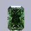 2.05 Ct. Fancy Vivid Green Radiant Lab Grown Diamond