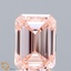 2.09 Ct. Fancy Intense Pink Emerald Lab Grown Diamond