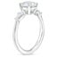 Platinum Luxe Cometa Three Stone Diamond Ring (1/3 ct. tw.), smallside view