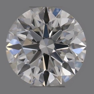 Round diamond — real photo