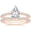 14K Rose Gold Marseille Diamond Bridal Set (1/2 ct. tw.)