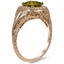 The Madrid Ring, smalltop view on a hand