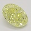 1.81 Ct. Fancy Intense Yellow Oval Diamond