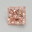 1.91 Ct. Fancy Intense Pink Princess Lab Grown Diamond