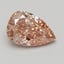 5.48 Ct. Fancy Vivid Pink Pear Lab Grown Diamond