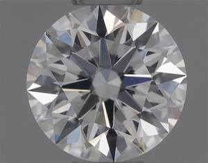 Round diamond — real photo