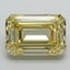 11.44 Ct. Fancy Intense  Yellow Emerald Lab Grown Diamond
