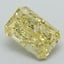 5.03 Ct. Fancy Intense  Yellow Radiant Lab Grown Diamond