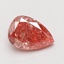 0.88 Ct. Fancy Vivid Pink Pear Lab Grown Diamond