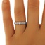 The Balsam Ring, smalltop view on a hand