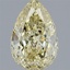 2.10 Ct. Fancy  Yellow Pear Lab Grown Diamond
