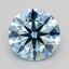 2.00 Ct. Fancy Vivid  Blue Round Lab Grown Diamond