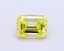 1.06 Ct. Fancy Intense  Yellow Emerald Lab Grown Diamond
