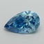 5.25 Ct. Fancy Vivid Blue Pear Lab Grown Diamond
