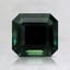 6.7x6.3mm Unheated Teal Asscher Sapphire
