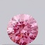 0.31 Ct. Fancy Vivid Pink Round Lab Grown Diamond