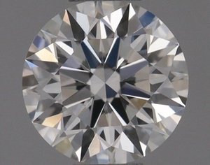 Round diamond — real photo