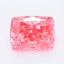 1.07 Ct. Fancy Vivid Pink Cushion Lab Grown Diamond
