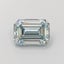 1.23 Ct. Fancy Green Blue Emerald Lab Grown Diamond
