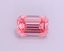 1.10 Ct. Fancy Vivid Pink Emerald Lab Grown Diamond