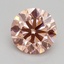 2.00 Ct. Fancy Intense Pink Round Lab Grown Diamond