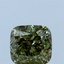 1.04 Ct. Fancy Green Cushion Lab Grown Diamond