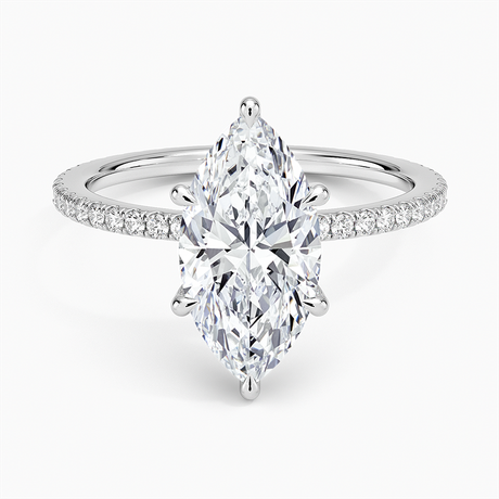 Perfect Fit Hidden Halo Eternity Diamond Ring