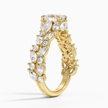 Olivetta Double Row Diamond Ring