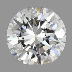 Round diamond — real photo